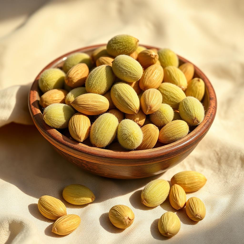 Fresh Unripe Almond (Chaghaleh Badam)